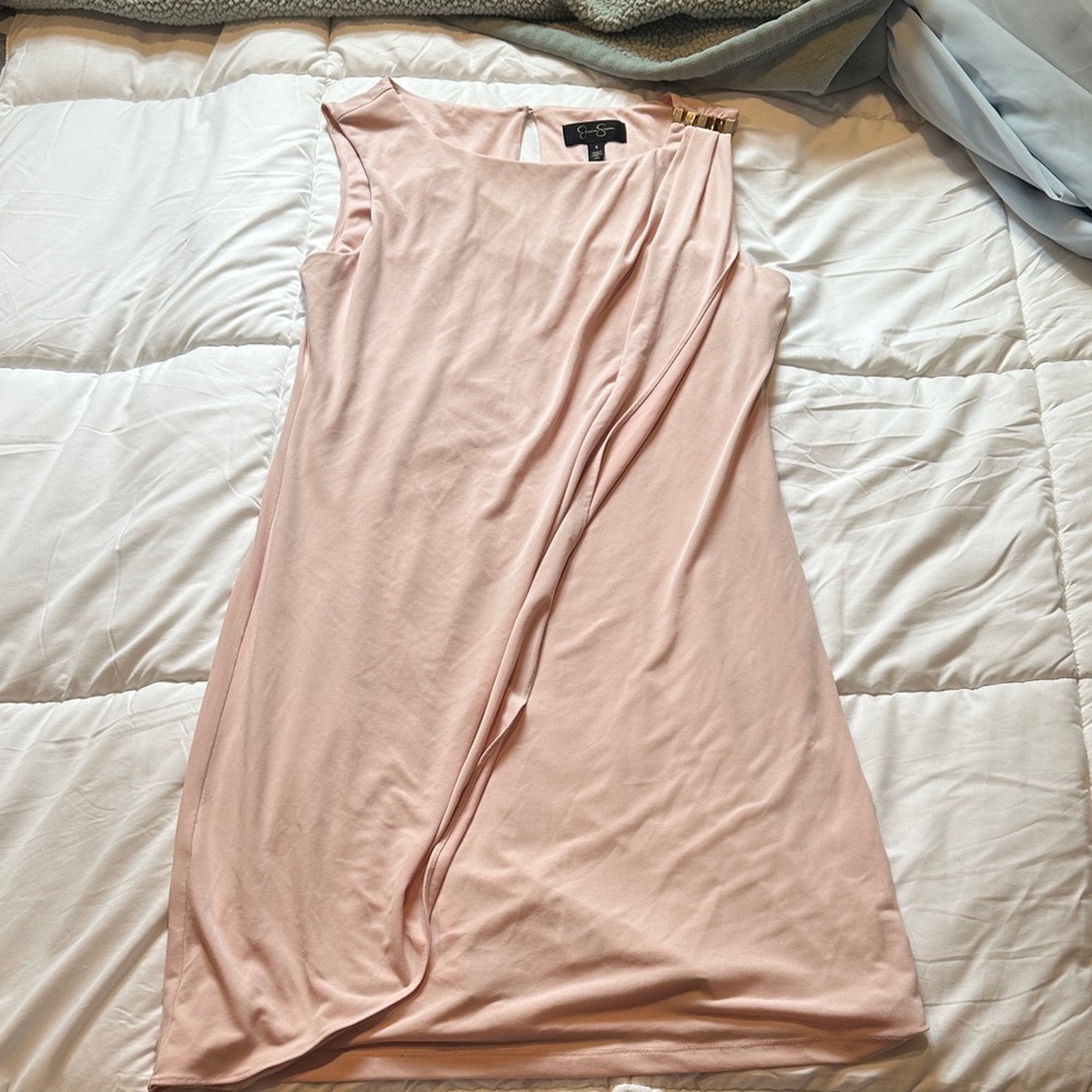 Jessica Simpson Blush Pink Mini Dress